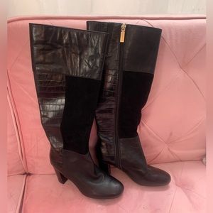 Isaac mizrahi leather boots